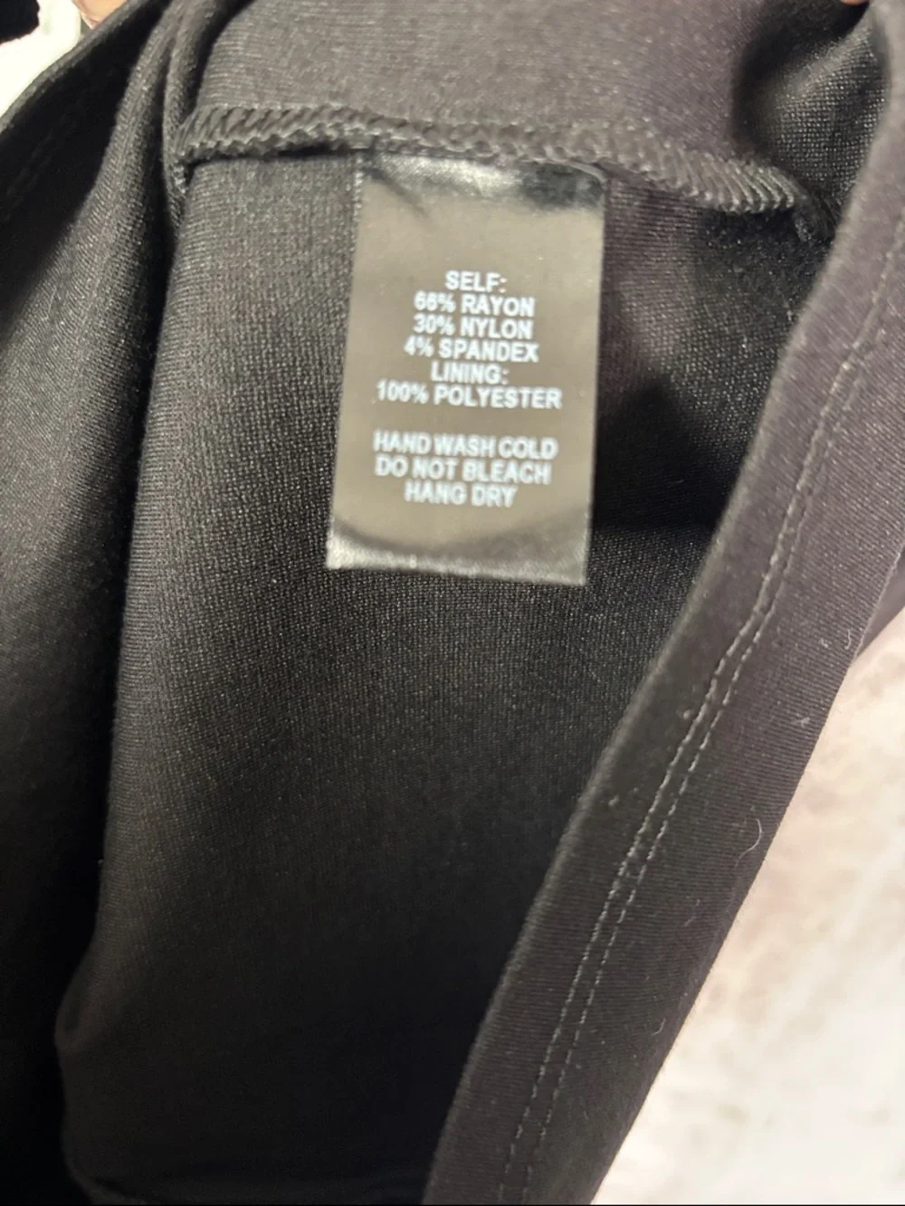 Lulus Black Deep V Front Double Strap Body Con Midi Dress Size Large - Picture 10 of 10